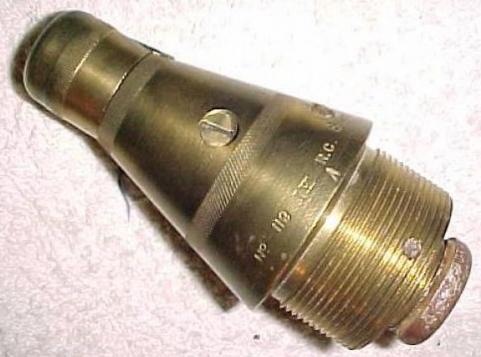 British WW2 No119 IV Artillery Shell Fuze 1942 MINT Inert - Click Image to Close